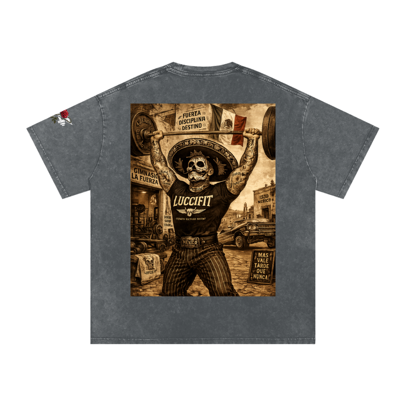 Viva La Mexico Oversized Cotton T-Shirt
