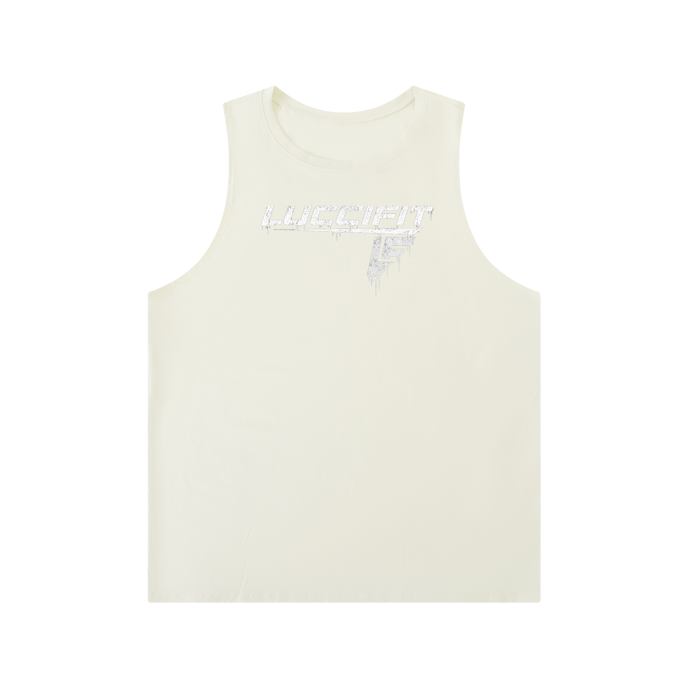 LF Men's Solid Color Crewneck Tank Top