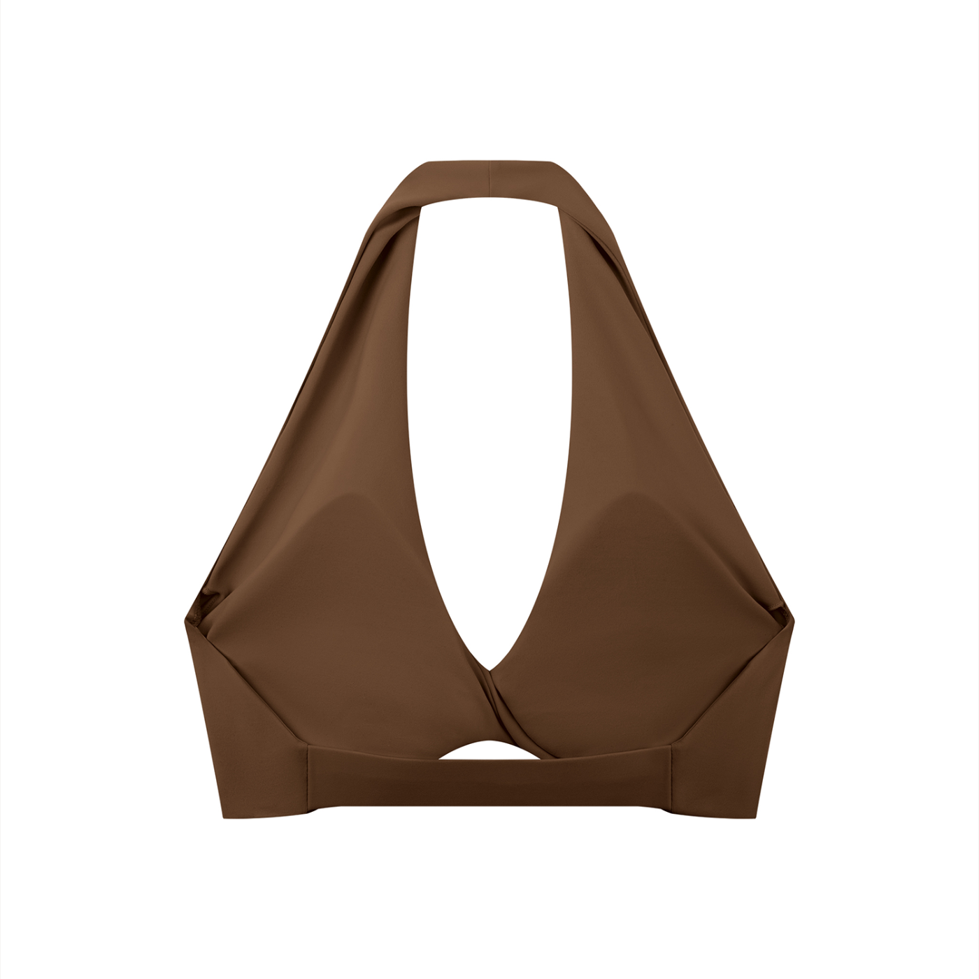 LF Women's Pleated Halter Sports Bra