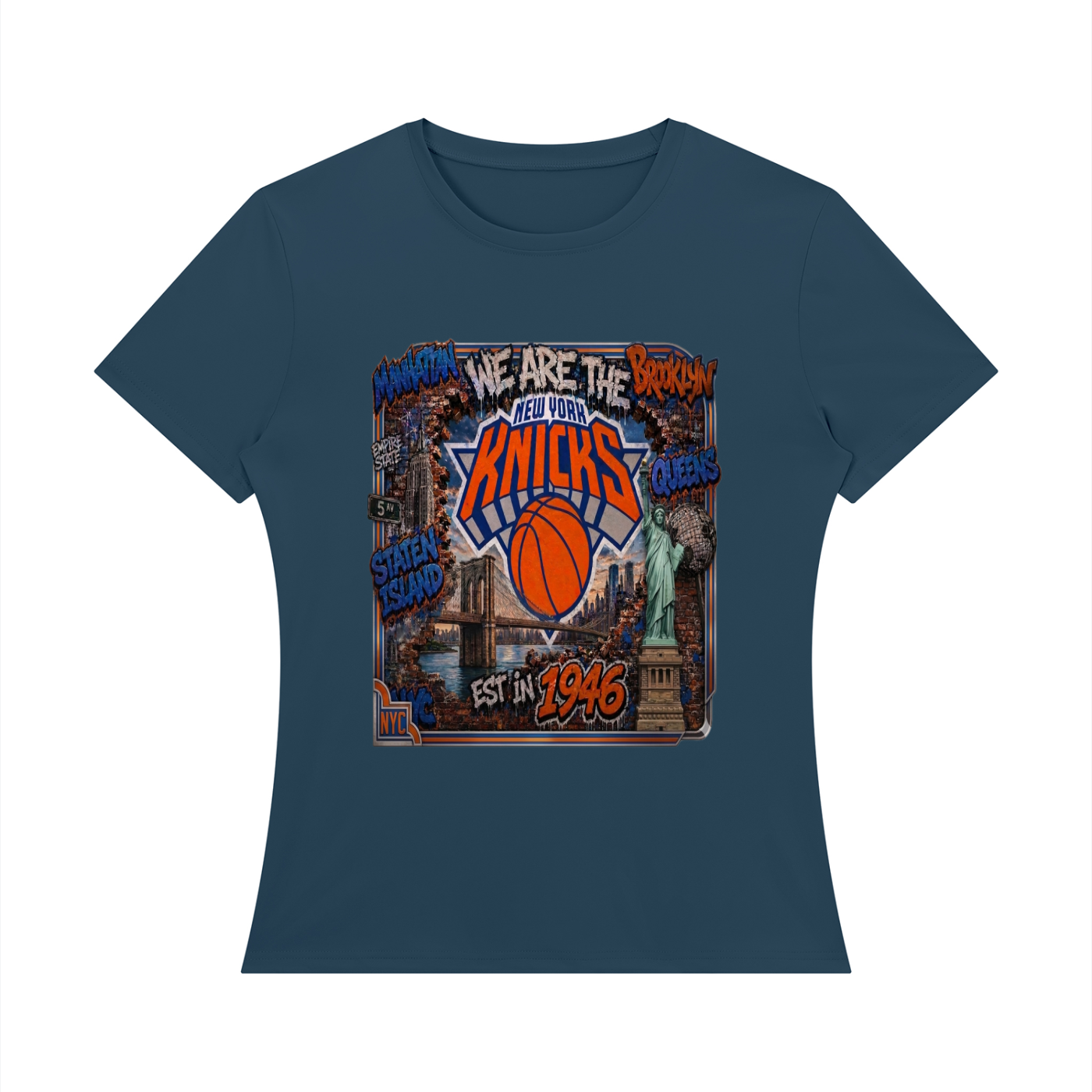Knicks Women's Regular Fit T-Shirt