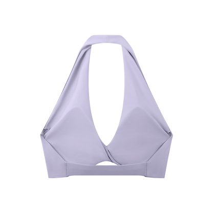 LF Women's Pleated Halter Sports Bra