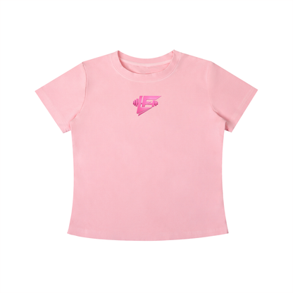 Iron Barbie LF Women’s Gym Shirt – Pretty. Focused. Disciplined. Dangerous.