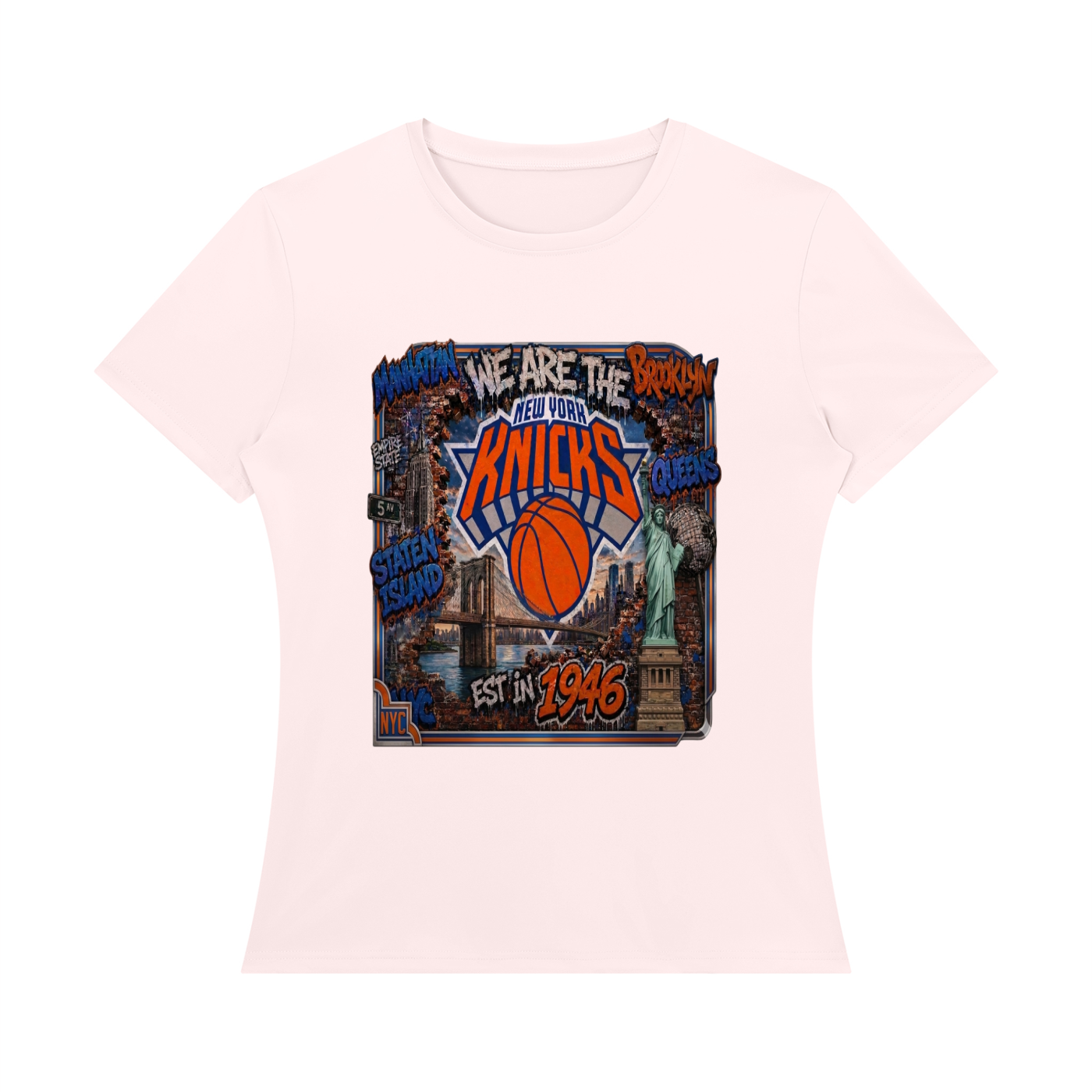 Knicks Women's Regular Fit T-Shirt