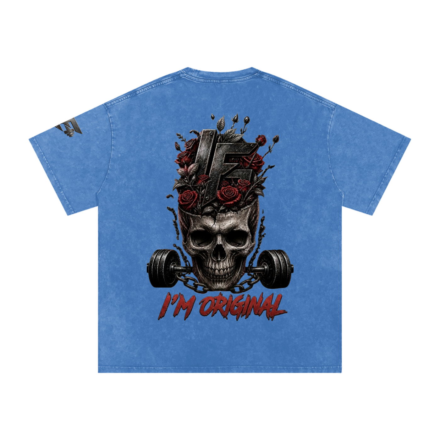 I’m Original Snow Washed Oversized Cotton T-Shirt