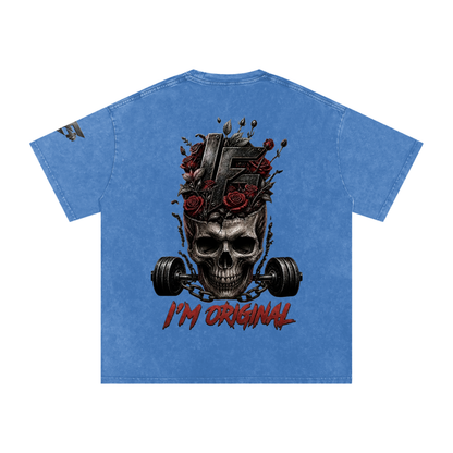 I’m Original Snow Washed Oversized Cotton T-Shirt