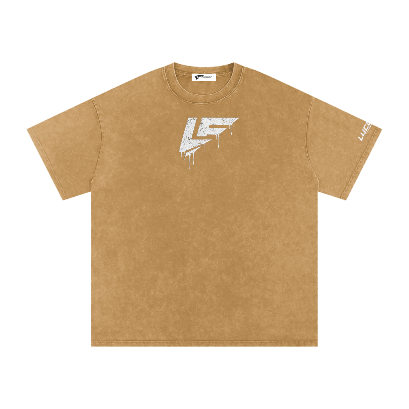 Brooklyn Graffiti Oversized Cotton T-Shirt