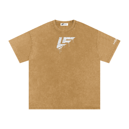 Brooklyn Graffiti Oversized Cotton T-Shirt