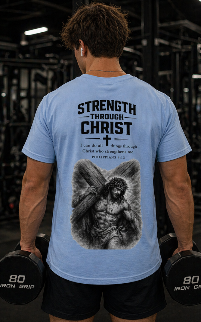 Christ Over Everything Acid Wash Faith T-Shirt