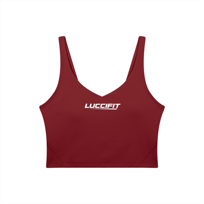 LF Women's V-Neck Yoga Sports Bra