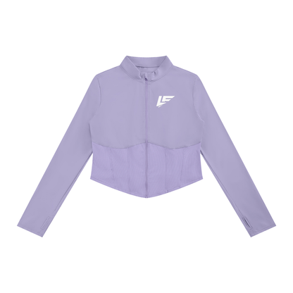 LF Women's Slim Fit Full-Zip Yoga Jacket