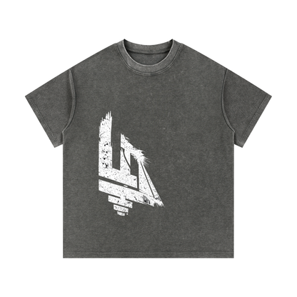 Pain Today Strength Tomorrow Acid Wash Gym T-Shirt