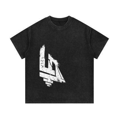 Pain Today Strength Tomorrow Acid Wash Gym T-Shirt