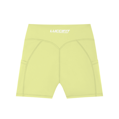 LF Women's High-Waisted Pocket Biker Shorts
