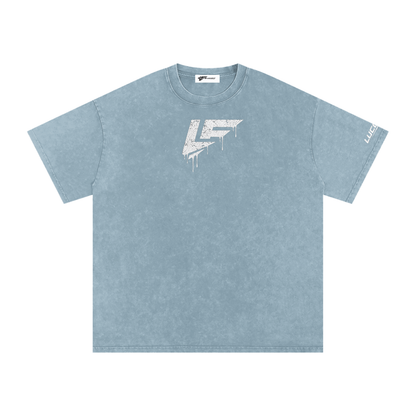 Brooklyn Graffiti Oversized Cotton T-Shirt