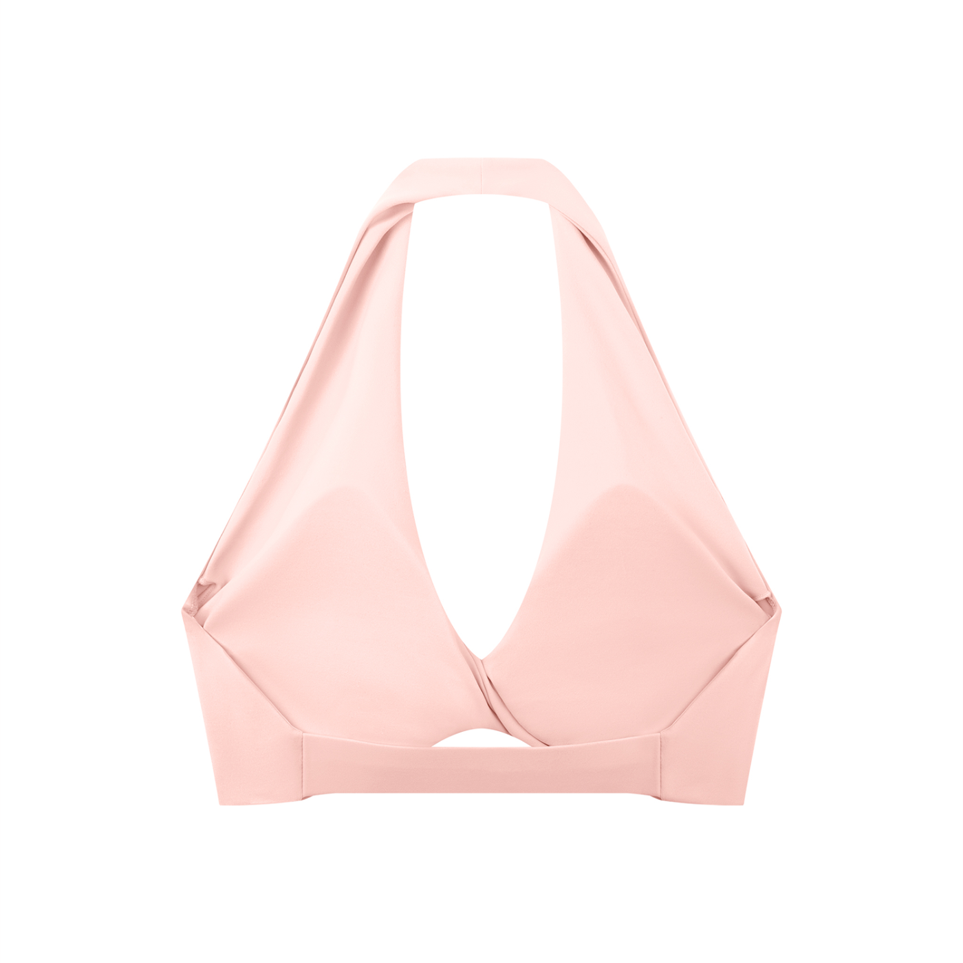LF Women's Pleated Halter Sports Bra