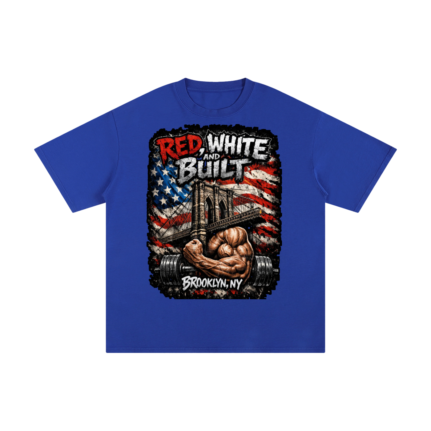 Red, White, & Built T-Shirt