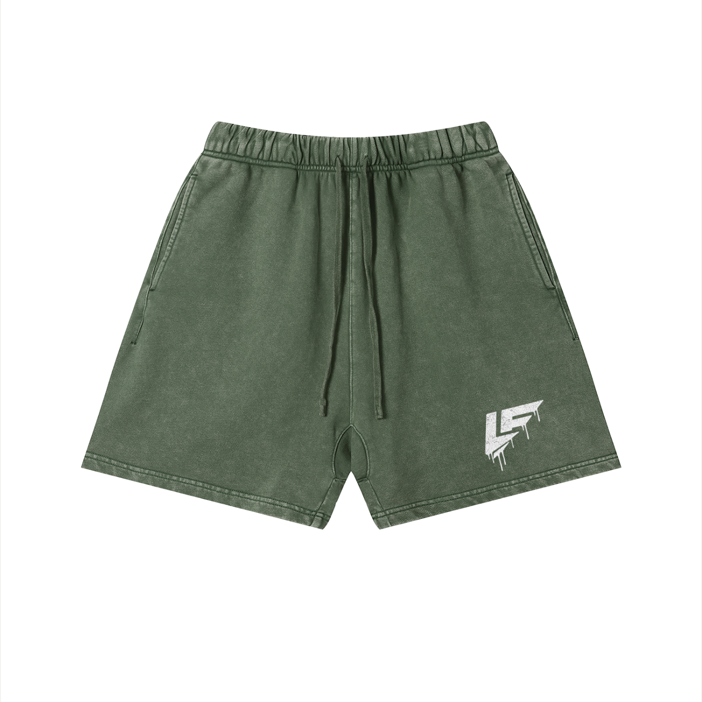 LF Drip Unisex Vintage Wash Cotton Shorts
