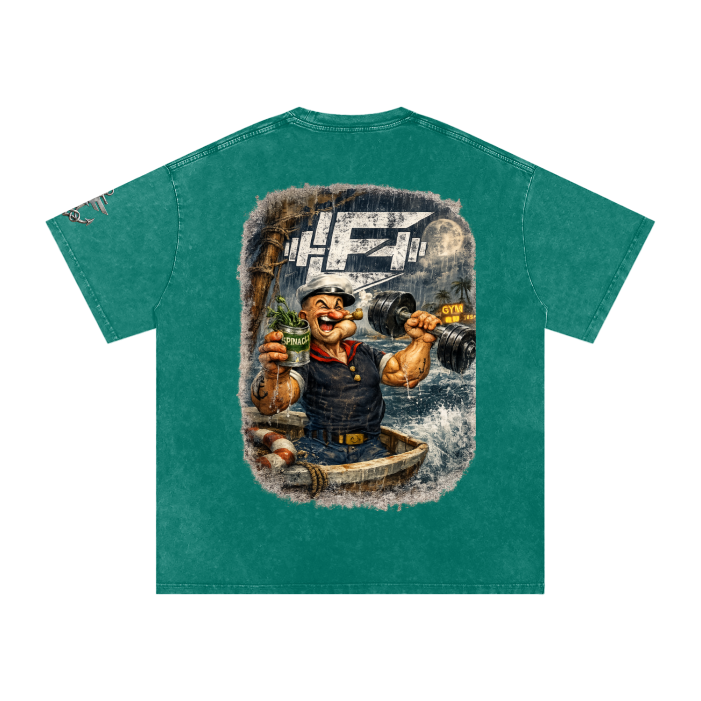 I Don’t Break I Build Oversized Cotton T-Shirt