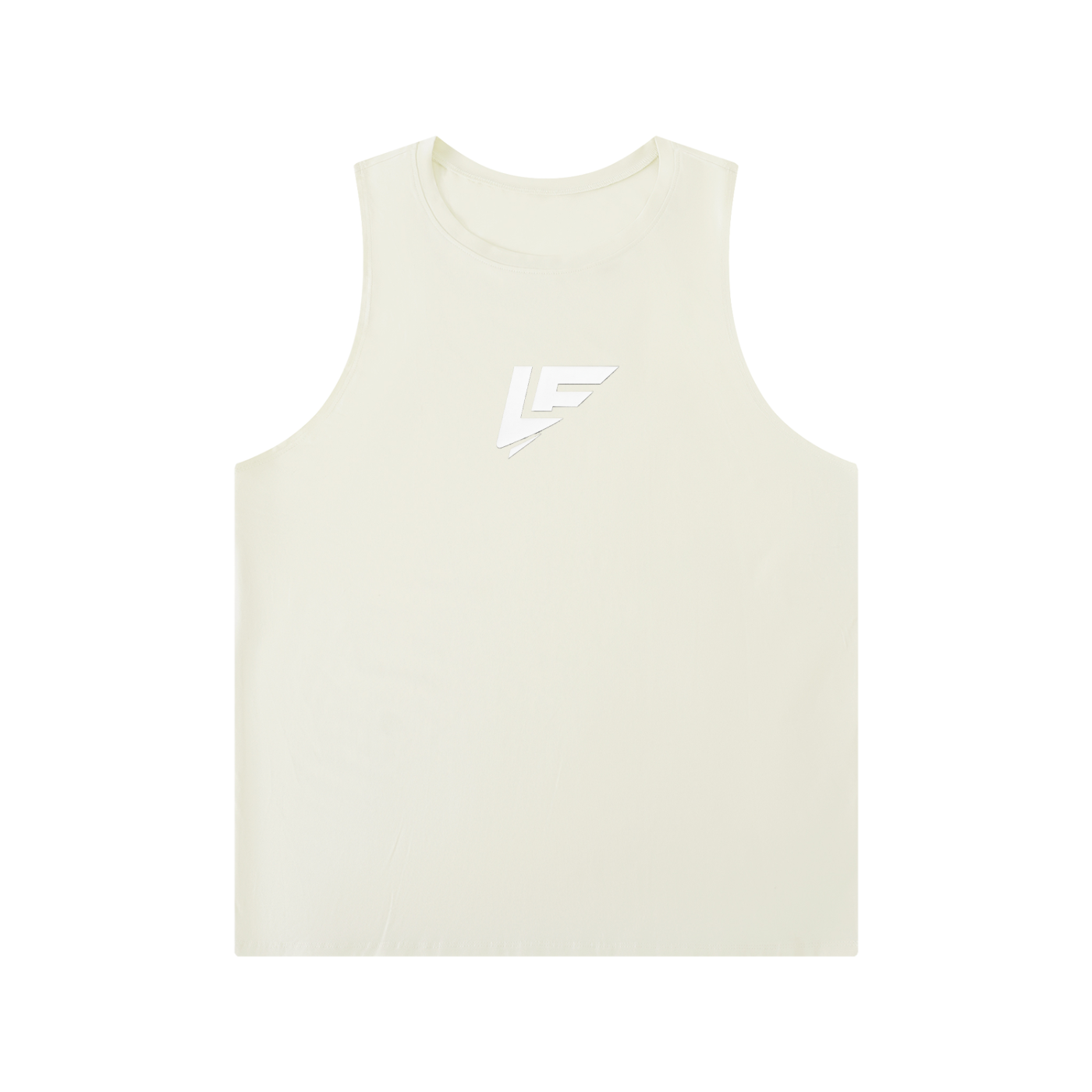 LF Men's Solid Color Crewneck Tank Top