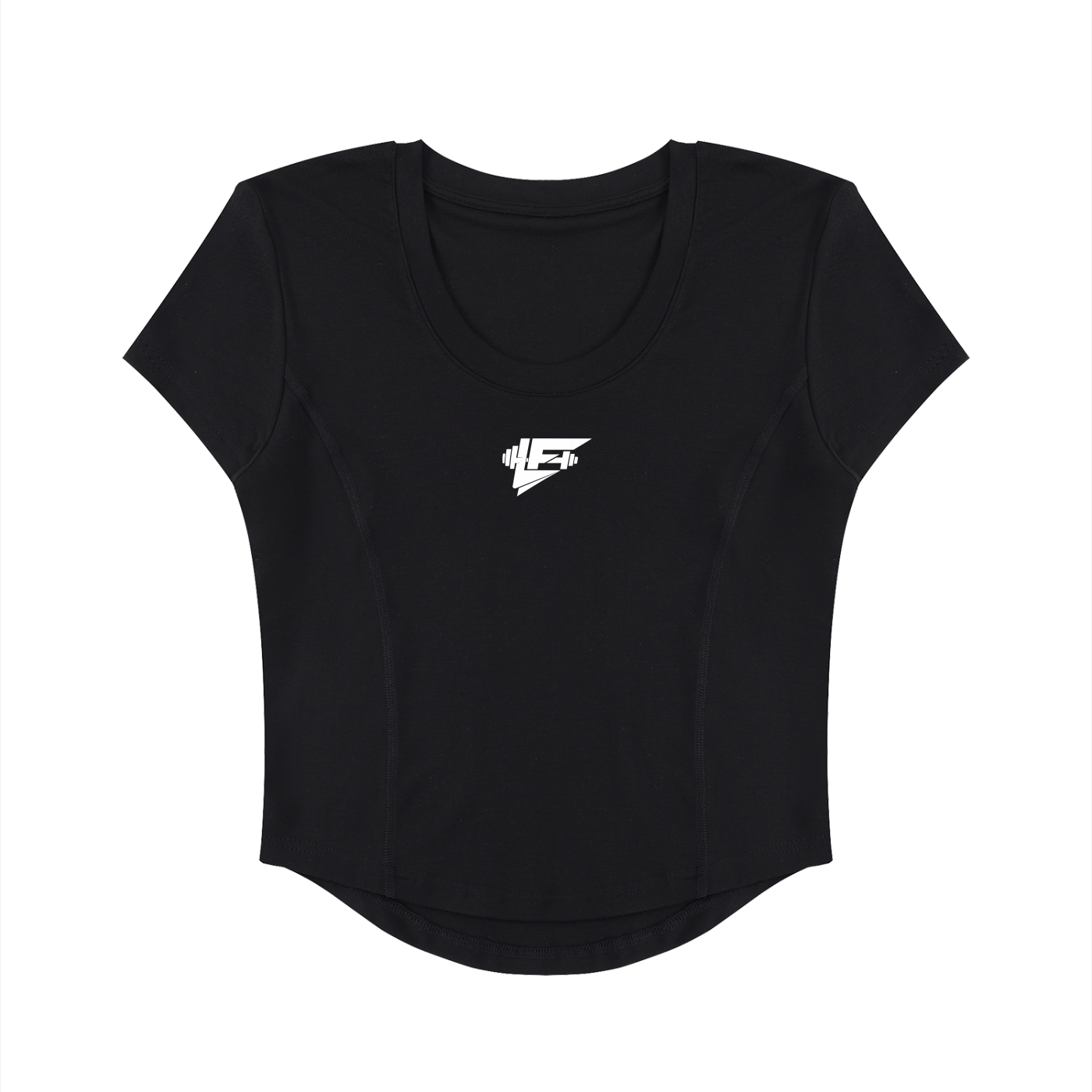 LF Women's Paneled Crop T-Shirt