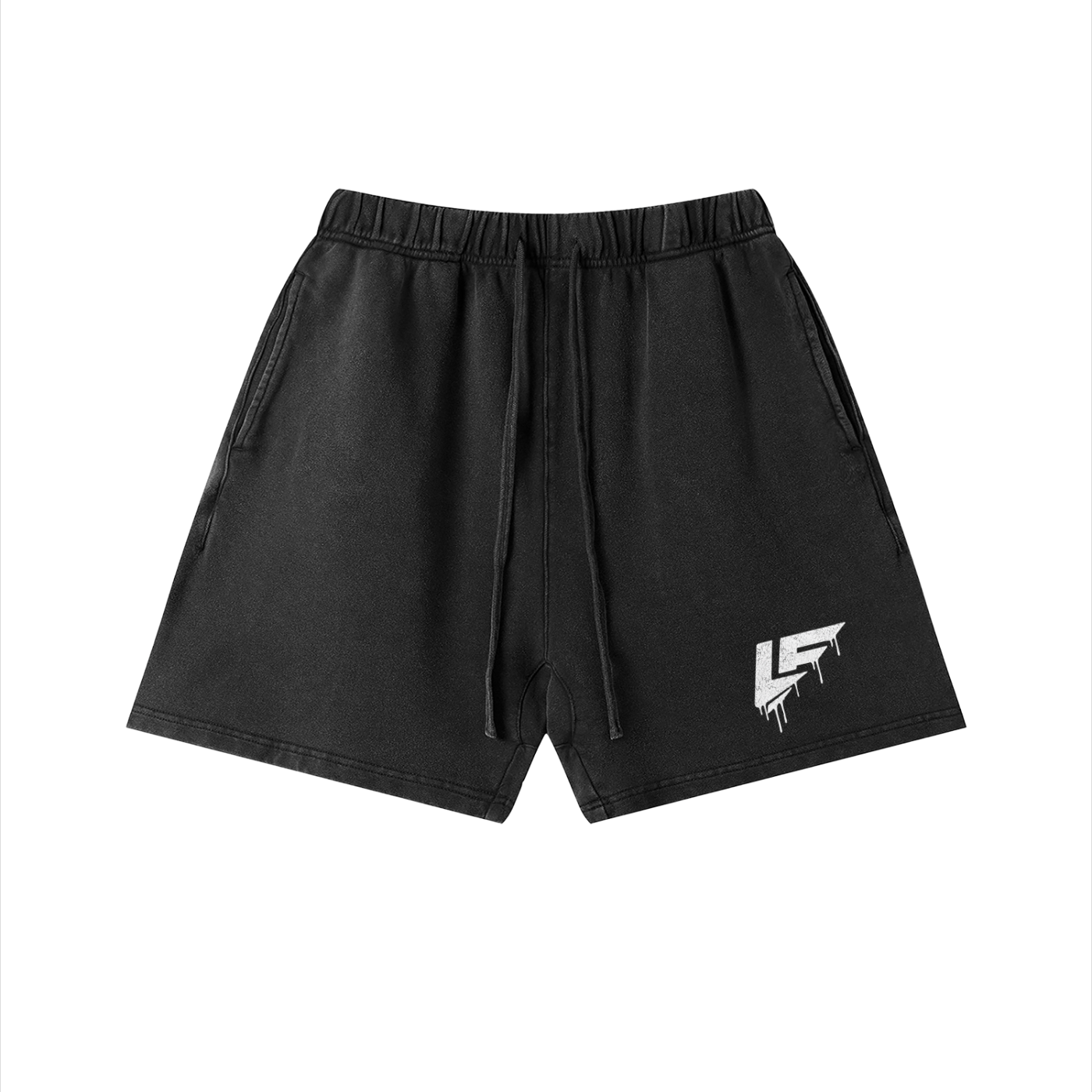 LF Drip Unisex Vintage Wash Cotton Shorts