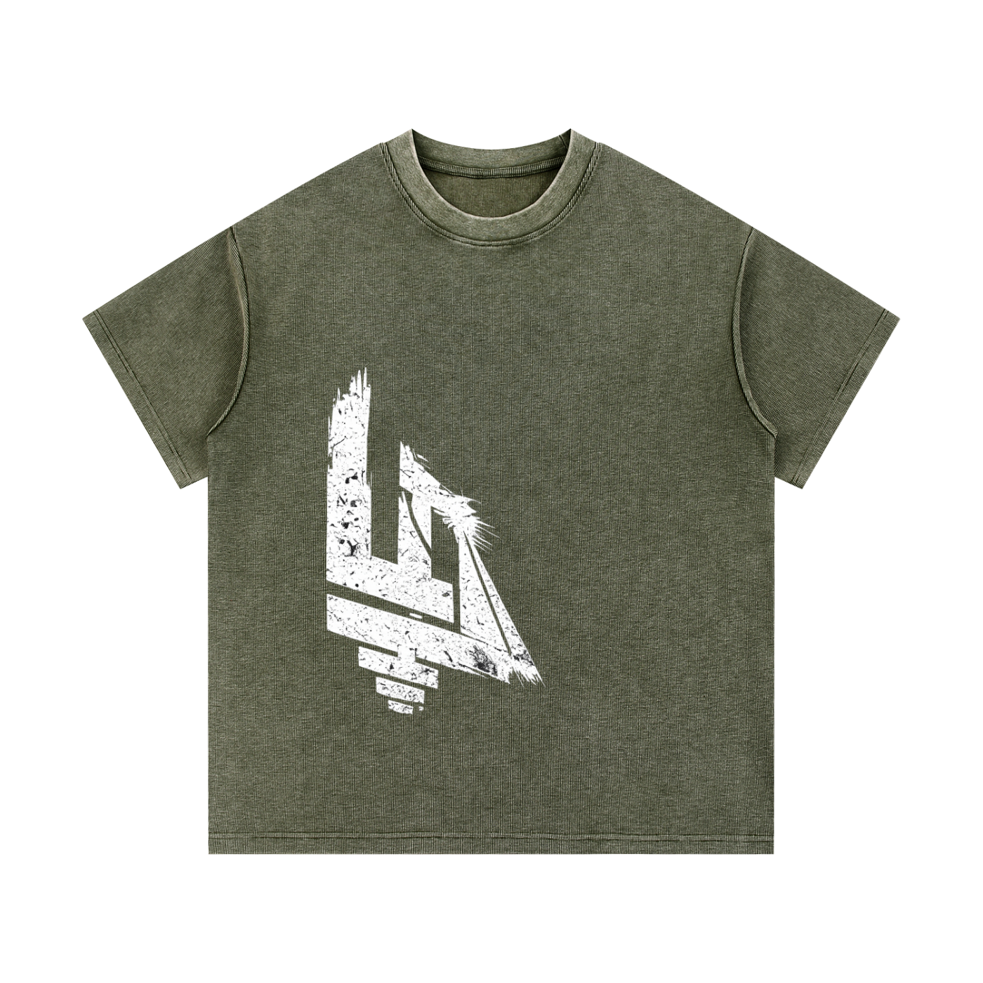Pain Today Strength Tomorrow Acid Wash Gym T-Shirt