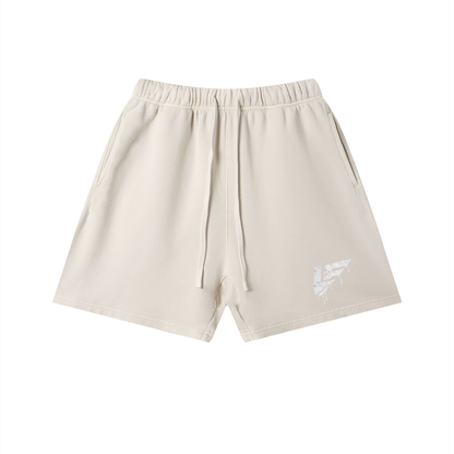LF Drip Unisex Vintage Wash Cotton Shorts