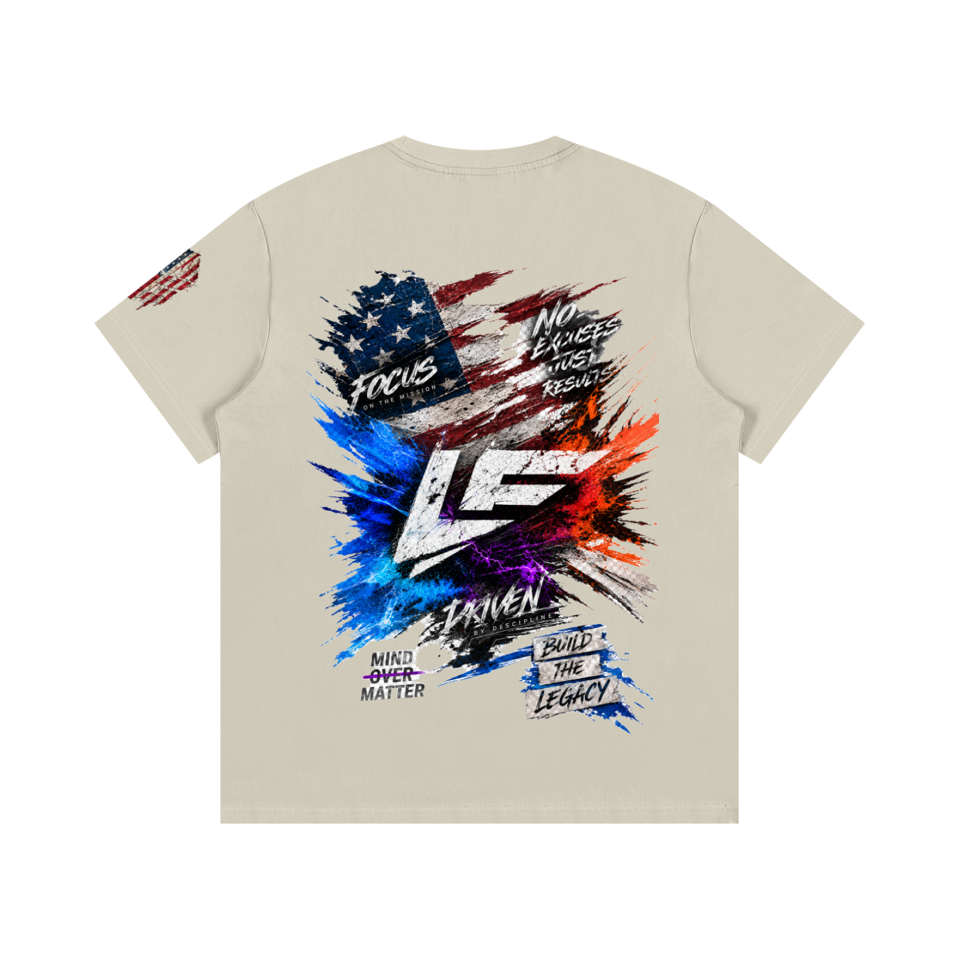 No Excuses Just Results Cotton T-Shirt