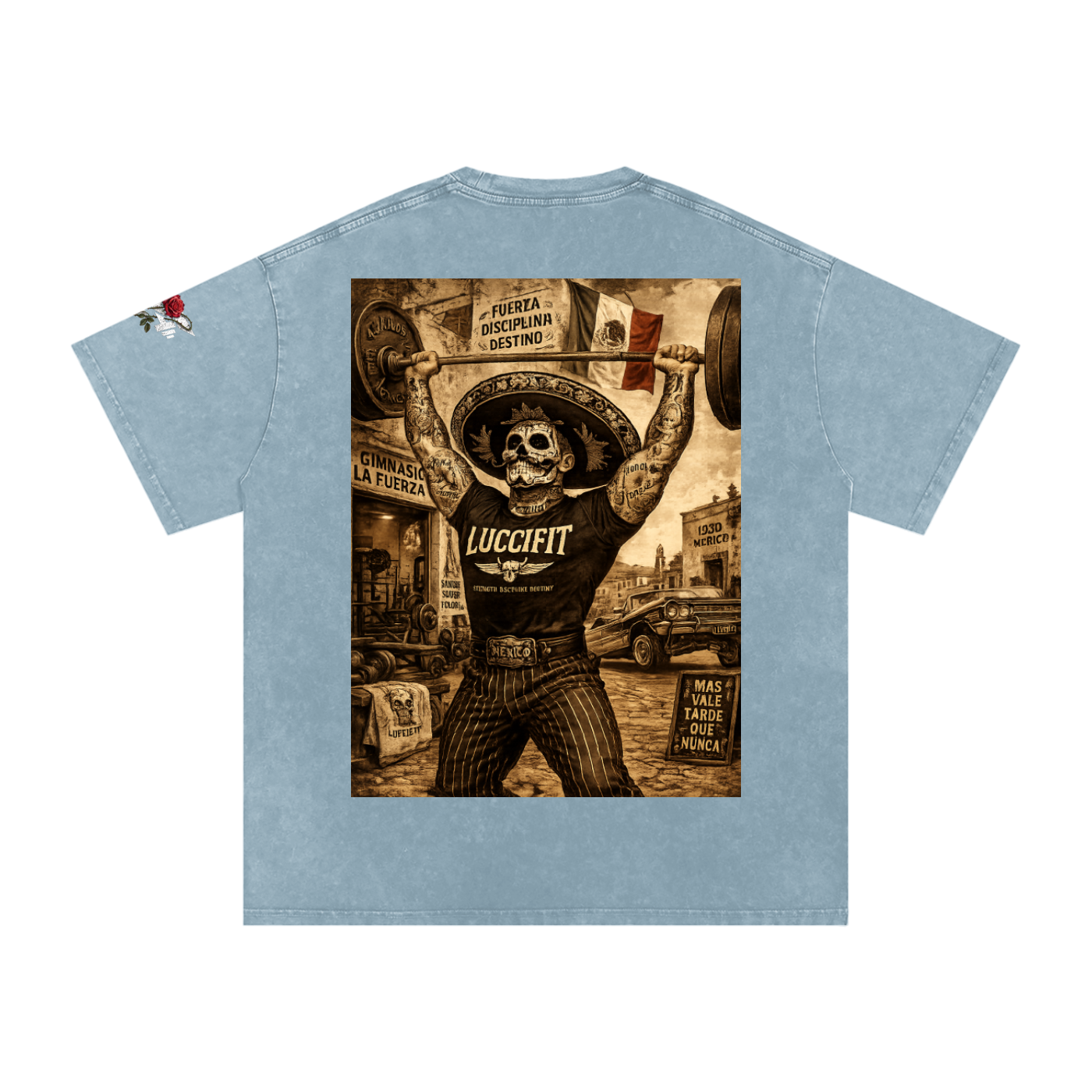 Viva La Mexico Oversized Cotton T-Shirt