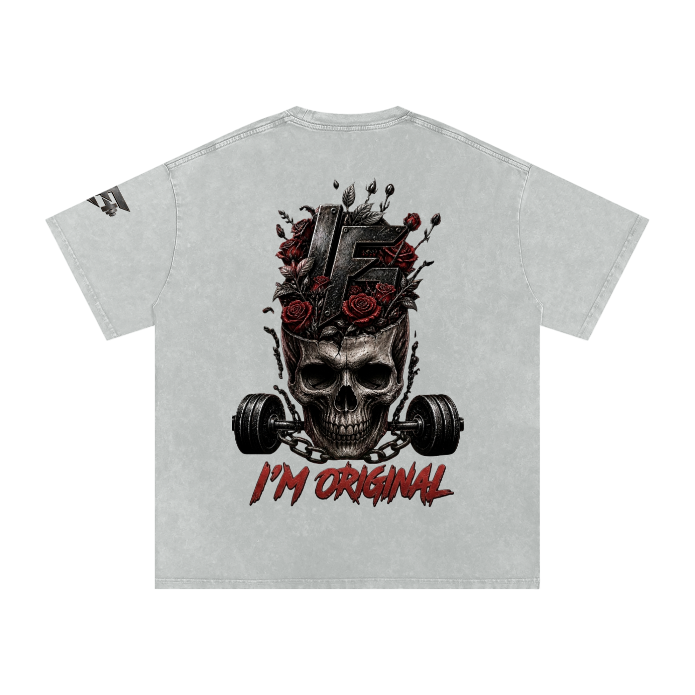 I’m Original Snow Washed Oversized Cotton T-Shirt