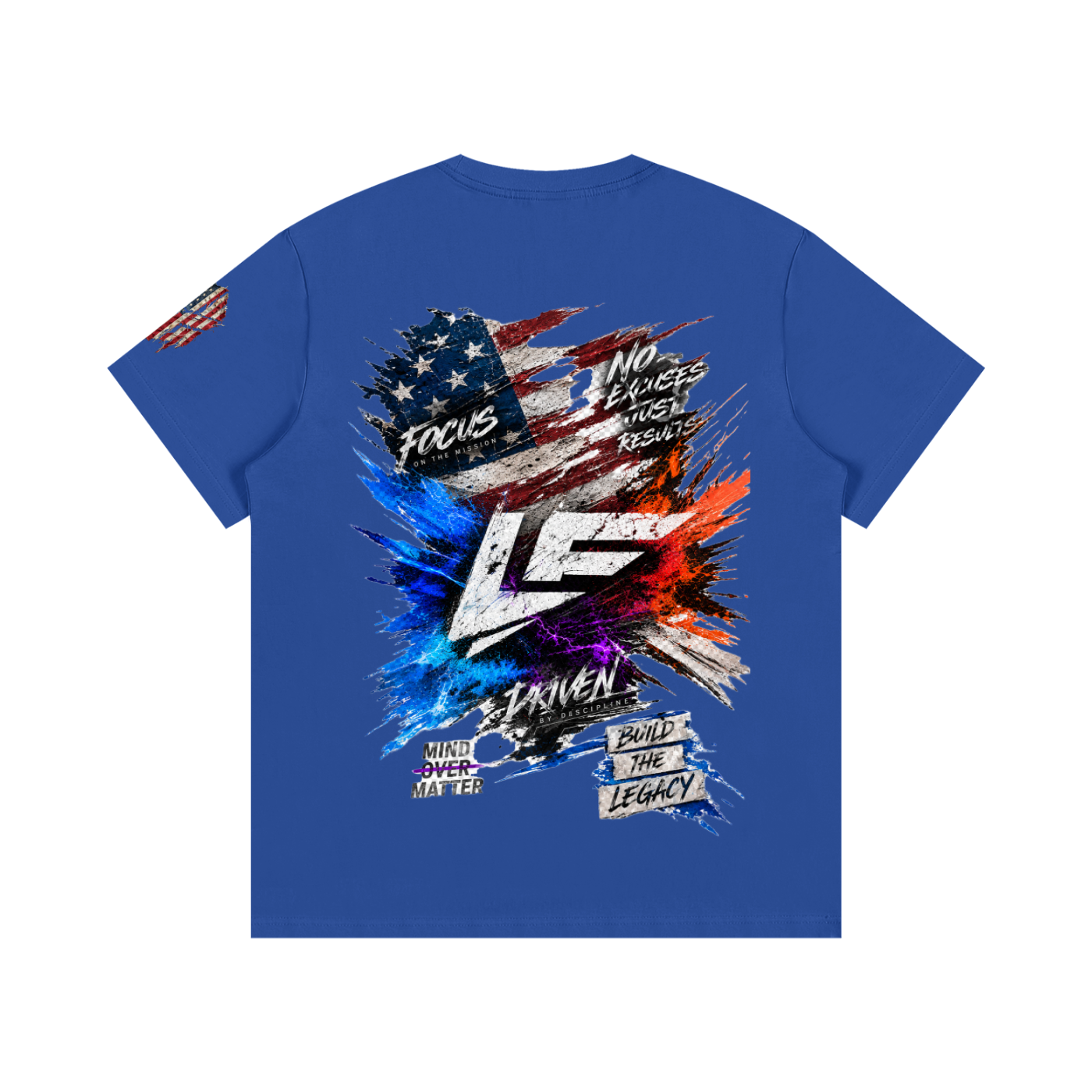 No Excuses Just Results Cotton T-Shirt