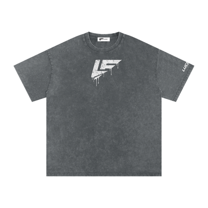 Brooklyn Graffiti Oversized Cotton T-Shirt