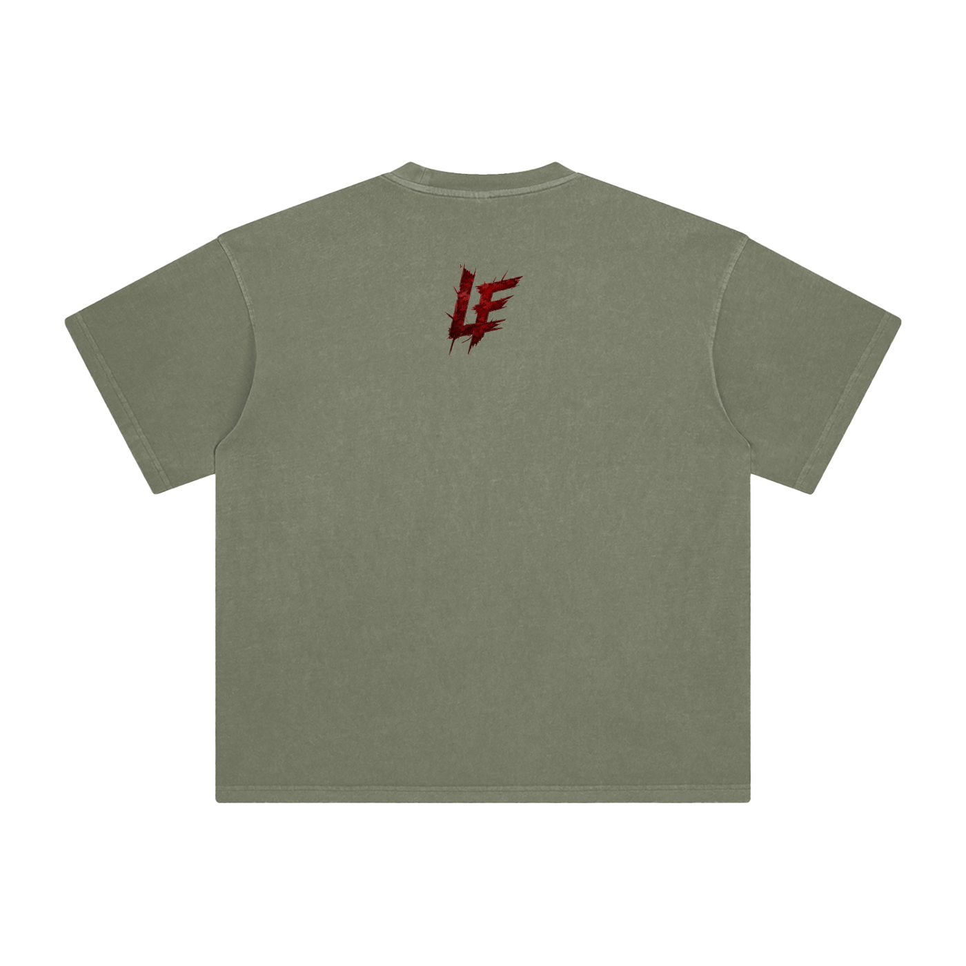 Gym Never Let Me Down Enzyme Washed T-Shirt