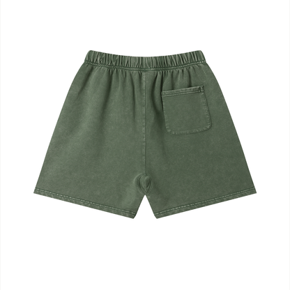 LF Drip Unisex Vintage Wash Cotton Shorts