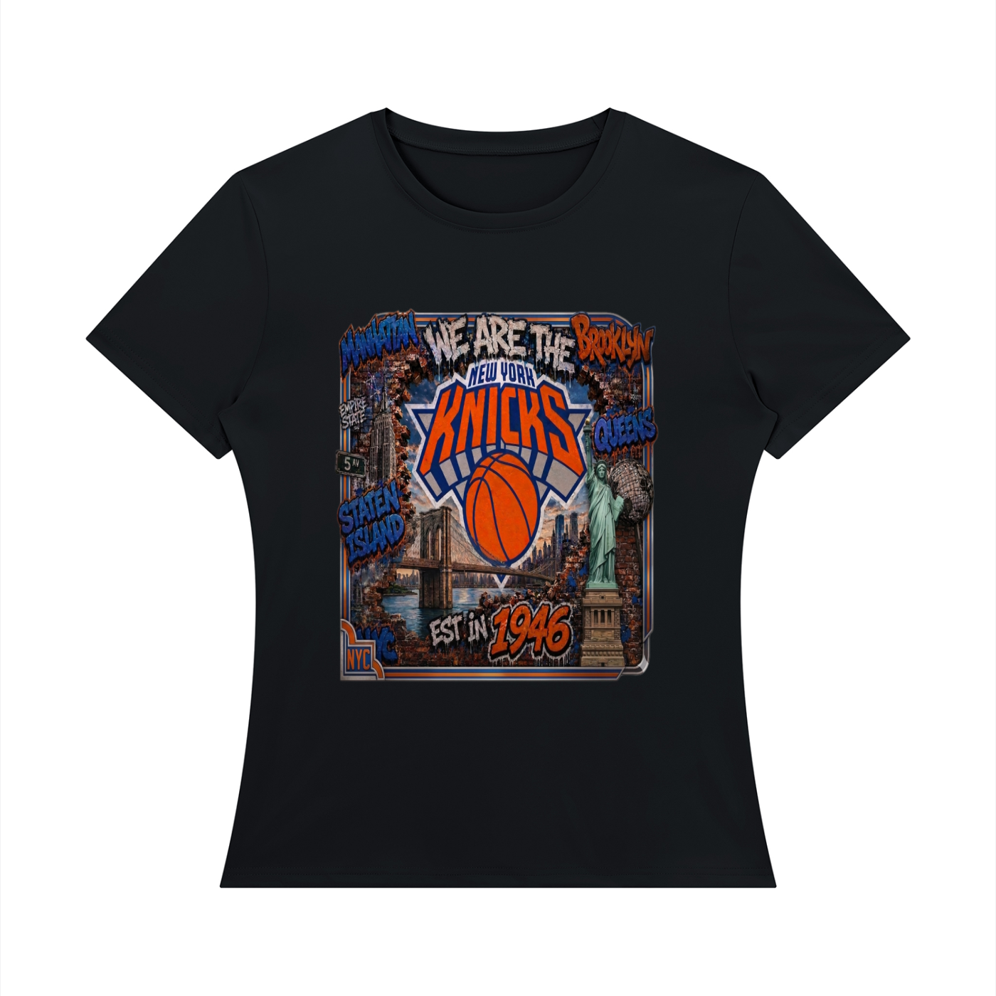 Knicks Women's Regular Fit T-Shirt