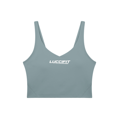 LF Women's V-Neck Yoga Sports Bra