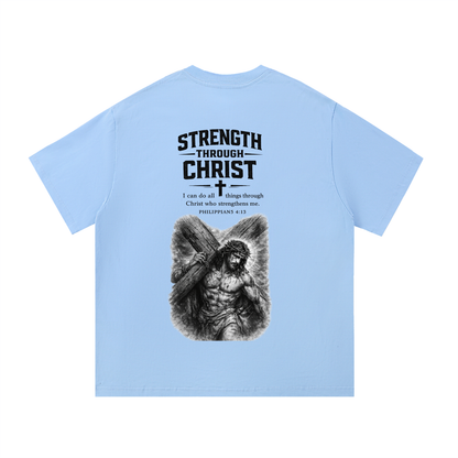 Christ Over Everything Acid Wash Faith T-Shirt