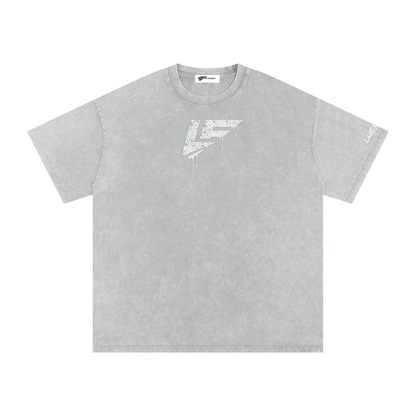 Brooklyn Graffiti Oversized Cotton T-Shirt