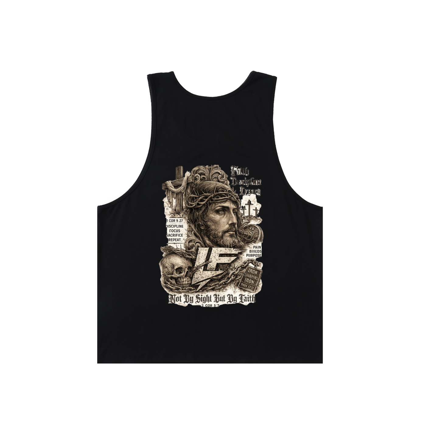 Faith Unisex Loose Tank Top