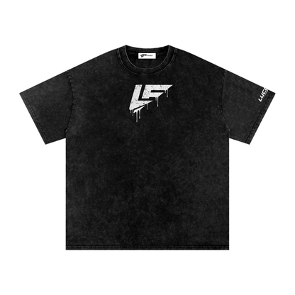 Brooklyn Graffiti Oversized Cotton T-Shirt