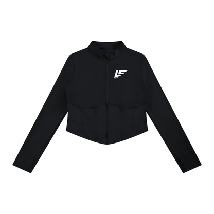 LF Women's Slim Fit Full-Zip Yoga Jacket