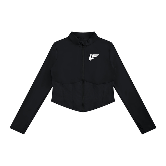 LF Women's Slim Fit Full-Zip Yoga Jacket