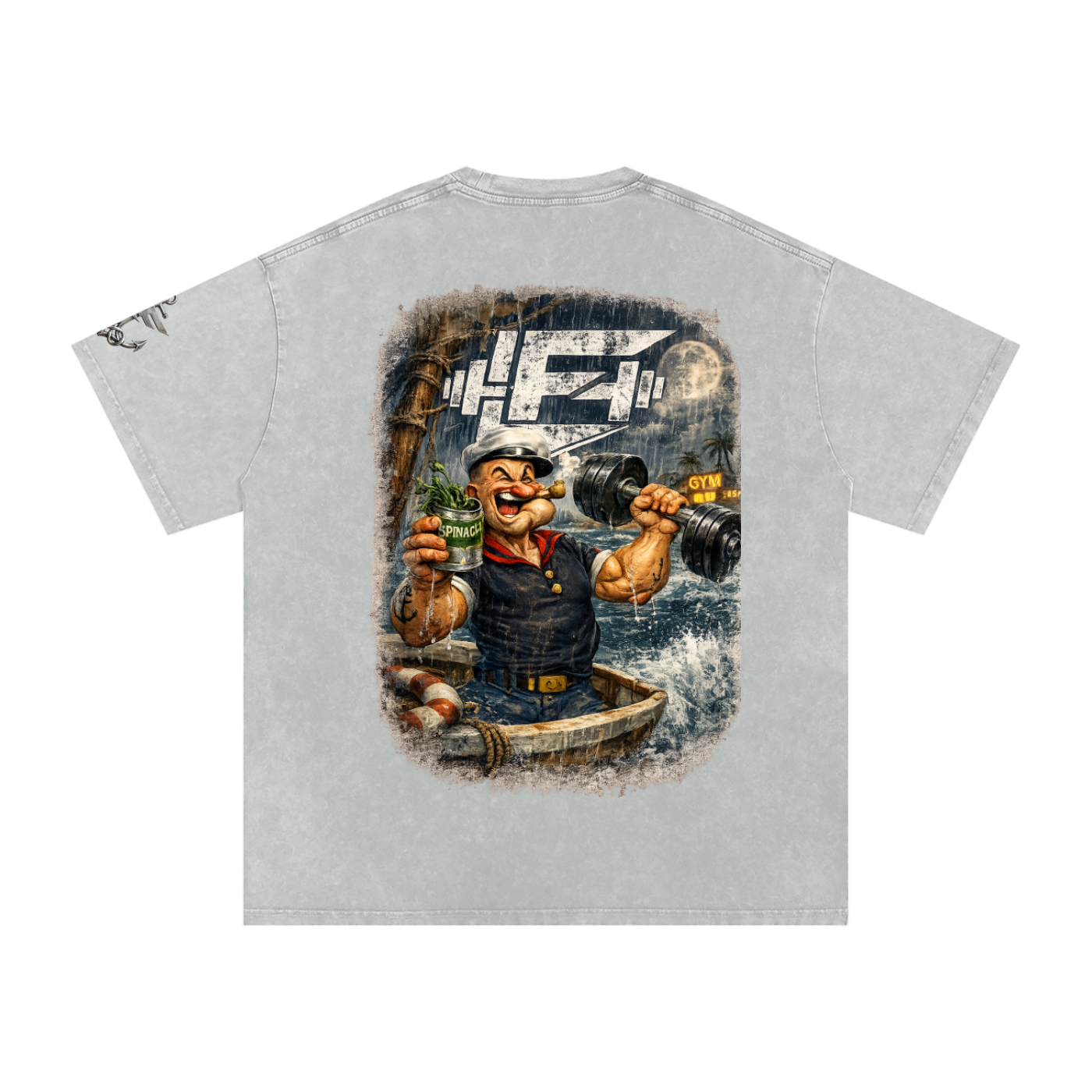 I Don’t Break I Build Oversized Cotton T-Shirt