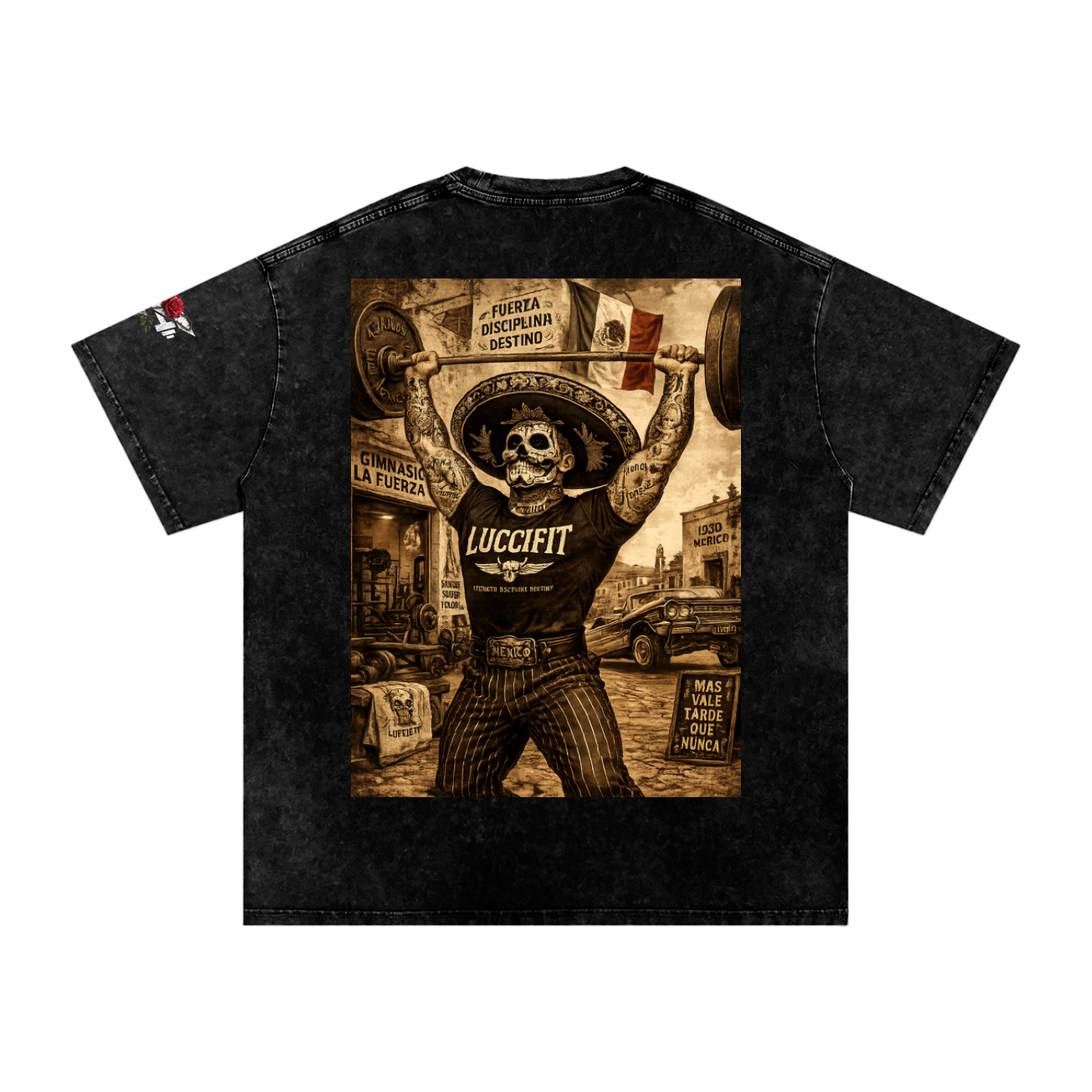 Viva La Mexico Oversized Cotton T-Shirt
