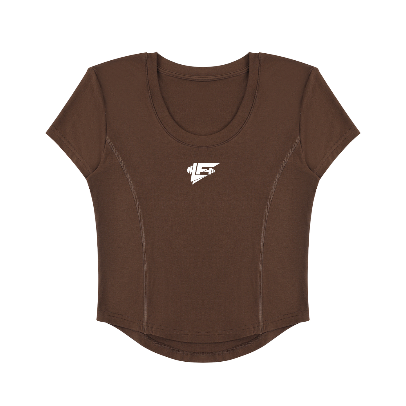 LF Women's Paneled Crop T-Shirt