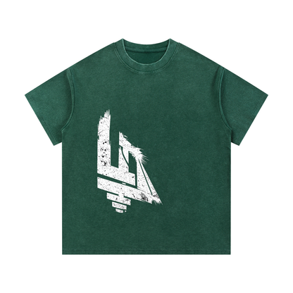 Pain Today Strength Tomorrow Acid Wash Gym T-Shirt