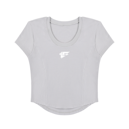 LF Women's Paneled Crop T-Shirt