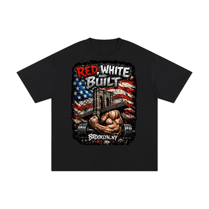 Red, White, & Built T-Shirt