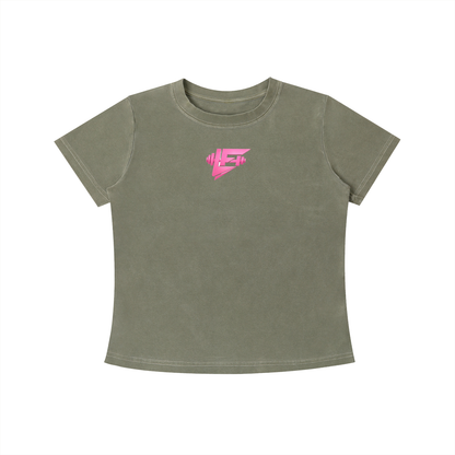 Iron Barbie LF Women’s Gym Shirt – Pretty. Focused. Disciplined. Dangerous.