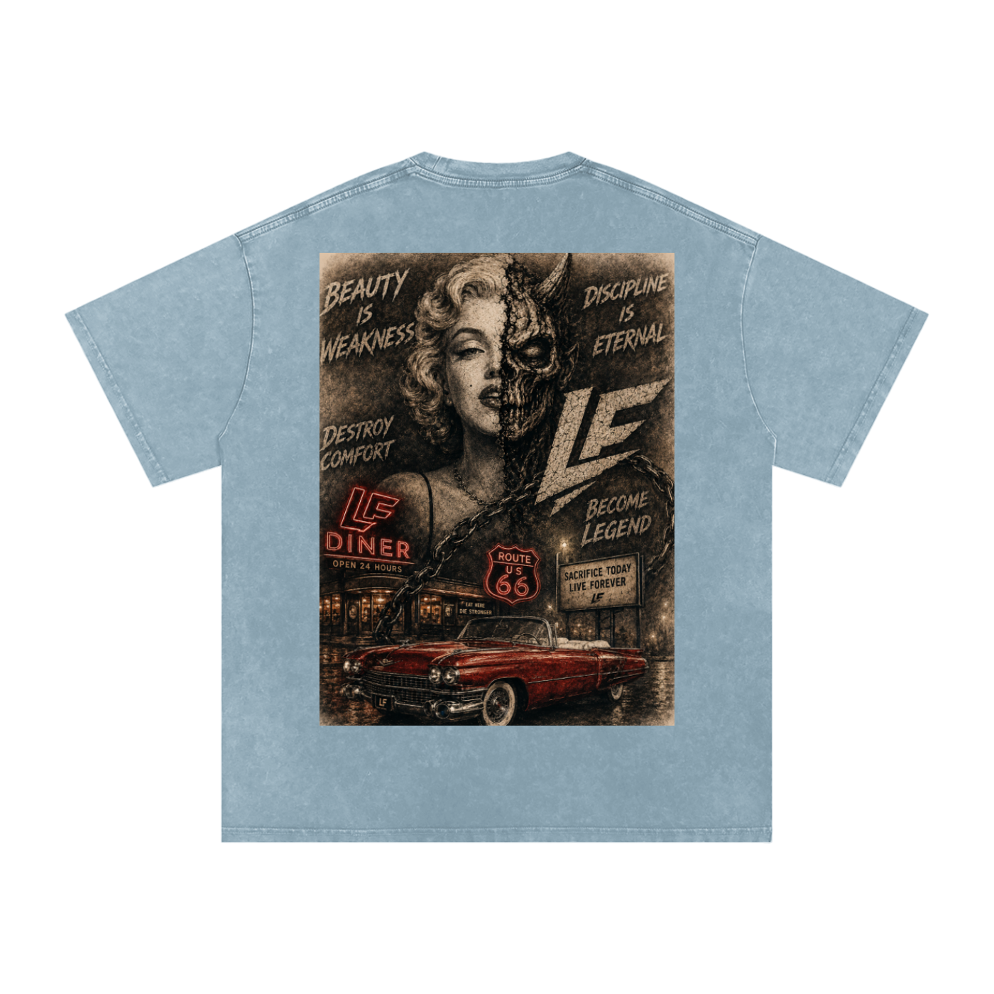 Vintage Soul Ruthless Mentality T-Shirt